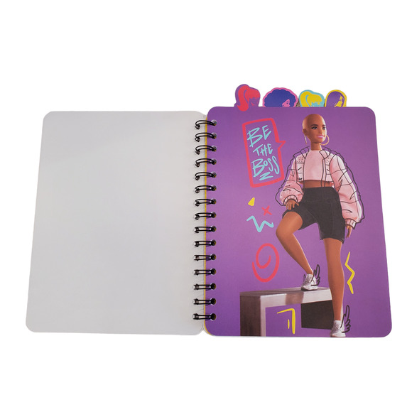 Barbie The Movie Notebook Barbie the Movie Pink Notebook Notepad Tabbed Barbie - Picture 4 of 9